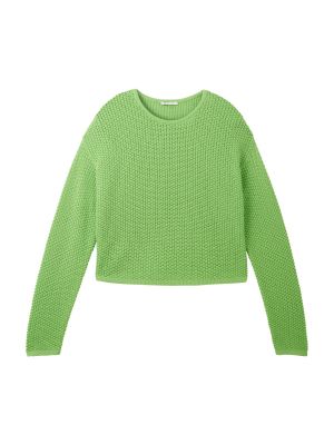 Džemperis Tom Tailor zaļš