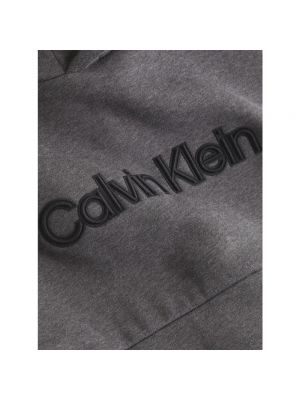 Sudadera con capucha Calvin Klein gris