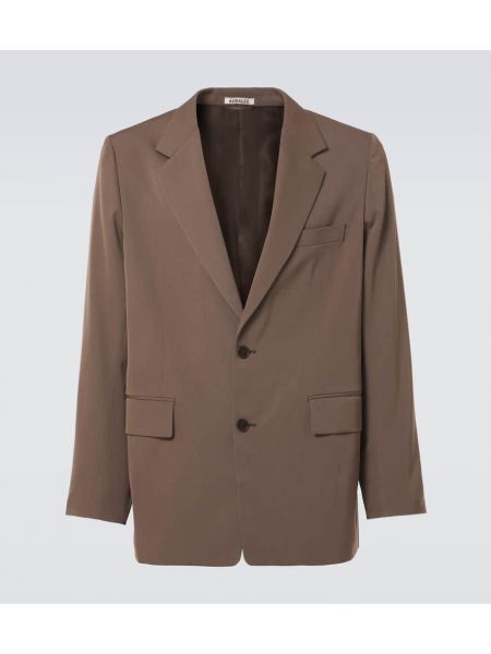 Ull blazer Auralee brun