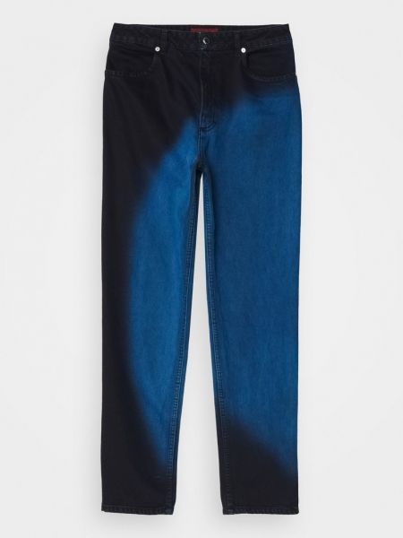 Proste jeansy Eckhaus Latta niebieskie