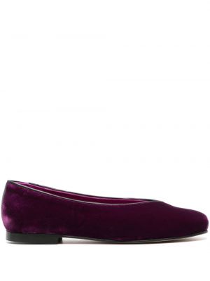 Pantofi de catifea Penelope Chilvers violet