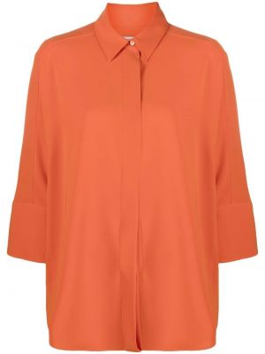 Chemise à manches trois quarts Alberto Biani orange