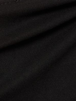 Body de tela jersey David Koma negro