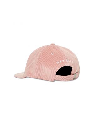 Вельветовая кепка Human Made розовая