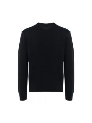 Sweter z wełny merino Maison Kitsune czarny