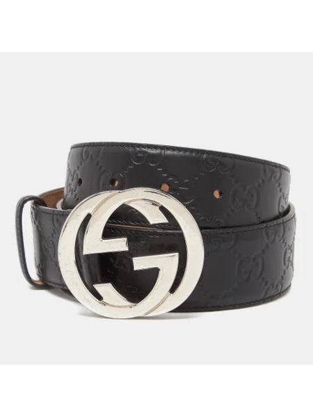 Cinturón Gucci Vintage negro