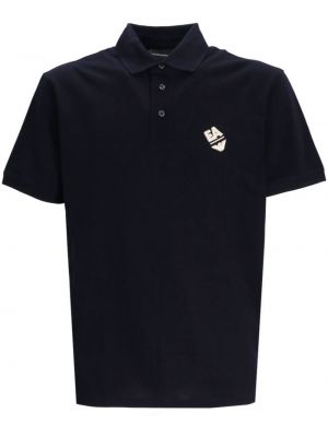 Jersey t-shirt Emporio Armani schwarz