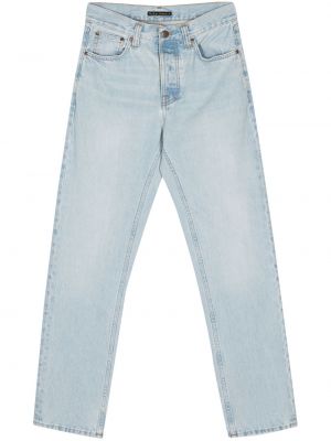 Straight fit džinsi Nudie Jeans zils