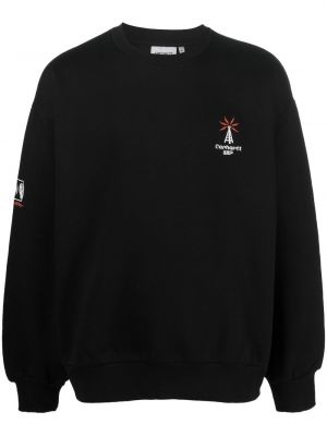 Trykt sweatshirt Carhartt Wip svart