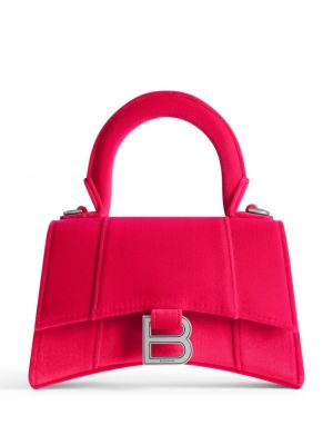 Βελούδινη τσάντα shopper Balenciaga