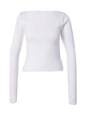 Tricou cu mânecă lungă Bdg Urban Outfitters alb