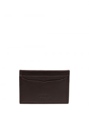 Kožená peněženka s výšivkou z imitace kůže Polo Ralph Lauren