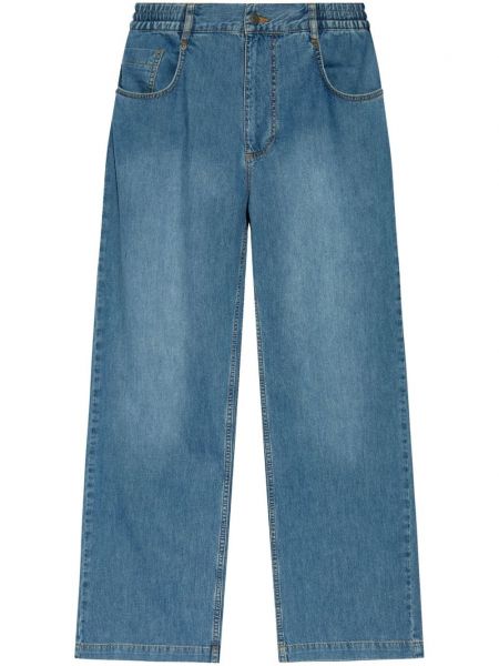 Flared jeans Moschino blå