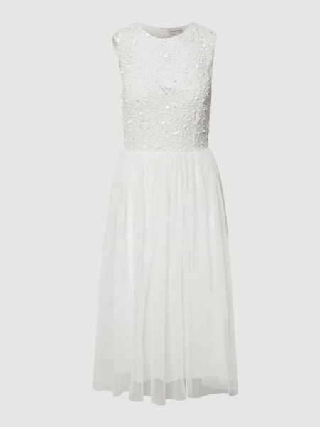 Sukienka Lace & Beads biała