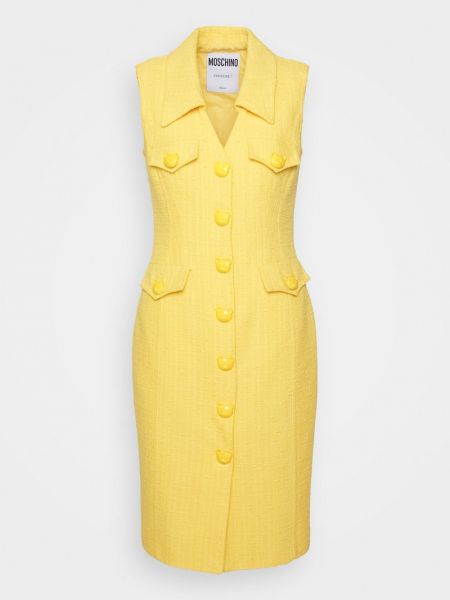 Sukienka wieczorowa Moschino żółta
