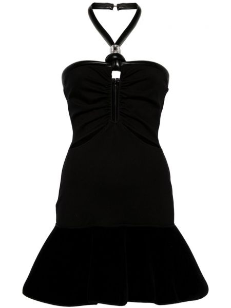 Коктейлна рокля David Koma черно