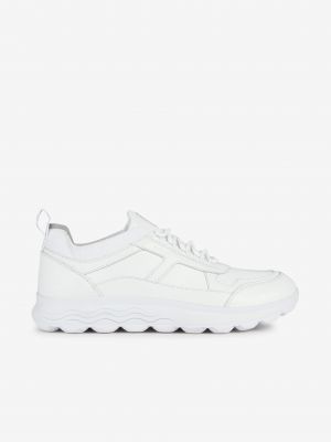 Δερμάτινα sneakers Geox λευκό