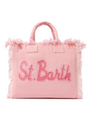 Пляжная сумка Mc2 Saint Barth розовая