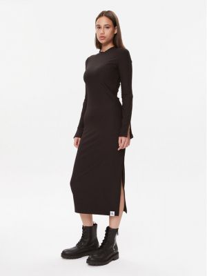 Джинсова сукня слім Calvin Klein Jeans чорна