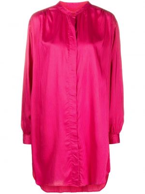 Sukienka koszulowa Isabel Marant różowa