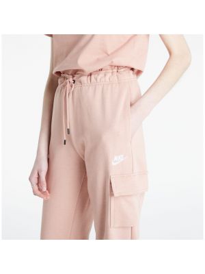 Fleece παντελόνι cargo Nike ροζ