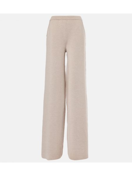 Ull bukser med rette ben Ralph Lauren Collection beige