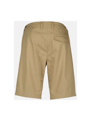 Pantalones cortos ajustados Moncler beige