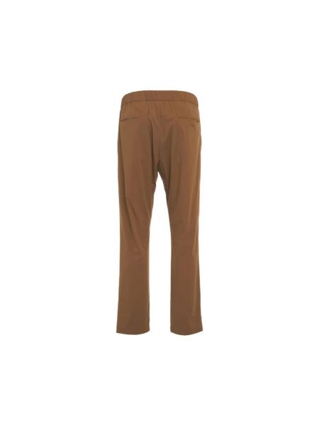 Pantalones chinos slim fit Herno marrón