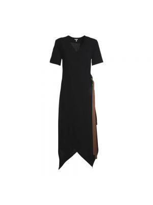 Sukienka długa Loewe czarna