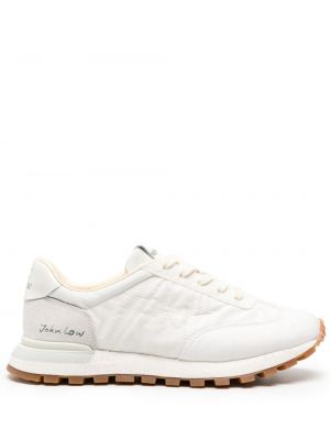 Bőr sneakers Premiata fehér