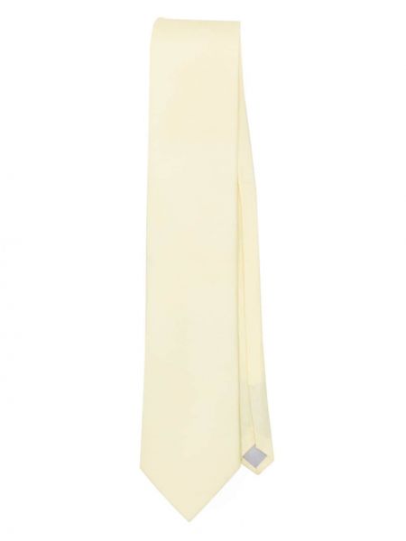 Копринена вратовръзка Fursac жълто