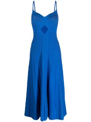 Sukienka plisowana Acler niebieska