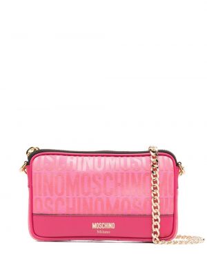 Crossbody väska Moschino rosa