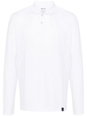 Поло тениска Boggi Milano бяло
