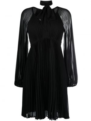 Kleid mit plisseefalten Zimmermann schwarz