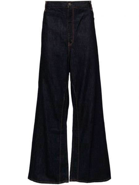 Bomuld flared jeans Junya Watanabe Man blå