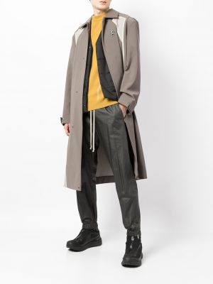 Pikowany płaszcz A-cold-wall* brązowy