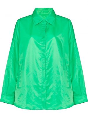 Риза с копчета The Frankie Shop зелено