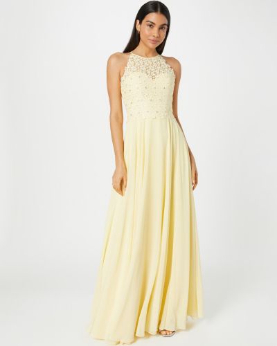 Вечерна рокля Luxuar жълто