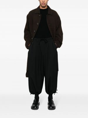 Proste spodnie relaxed fit Yohji Yamamoto czarne
