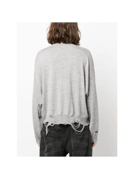 Jersey de lana merino de tela jersey R13 gris