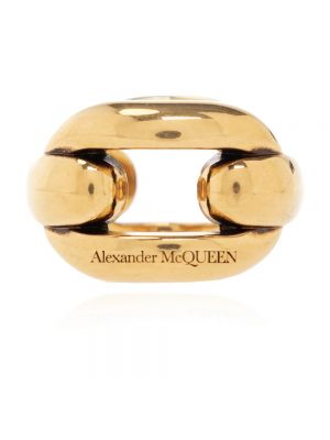Ring Alexander Mcqueen gelb
