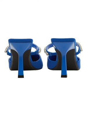 Туфли со стразами Calliope синие