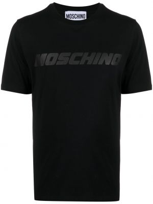 T-shirt Moschino svart