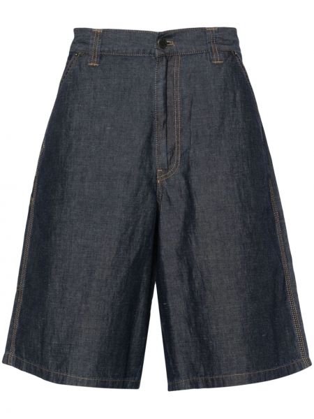 Bermuda kratke hlače bootcut Prada plava