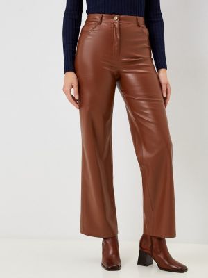 Прямые брюки Talia коричневые