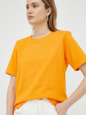Тениска Gestuz оранжево