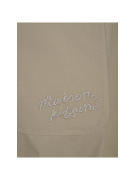 Pantalones chinos Maison Kitsuné beige