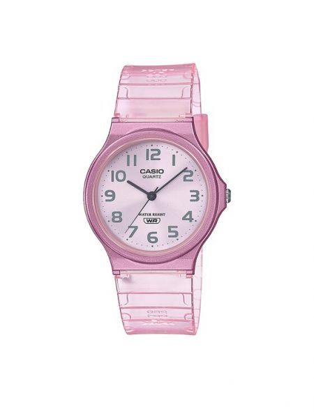 Klasikinės laikrodžiai Casio rožinė
