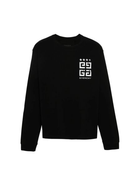 Sweatshirt mit print mit langen ärmeln Givenchy schwarz